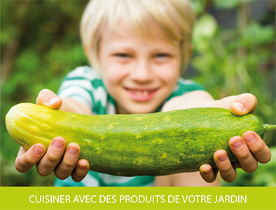 Cuisiner avec des produits de votre jardin