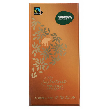 Chocolat au lait - Ghana - 35% - 100g - Naturata